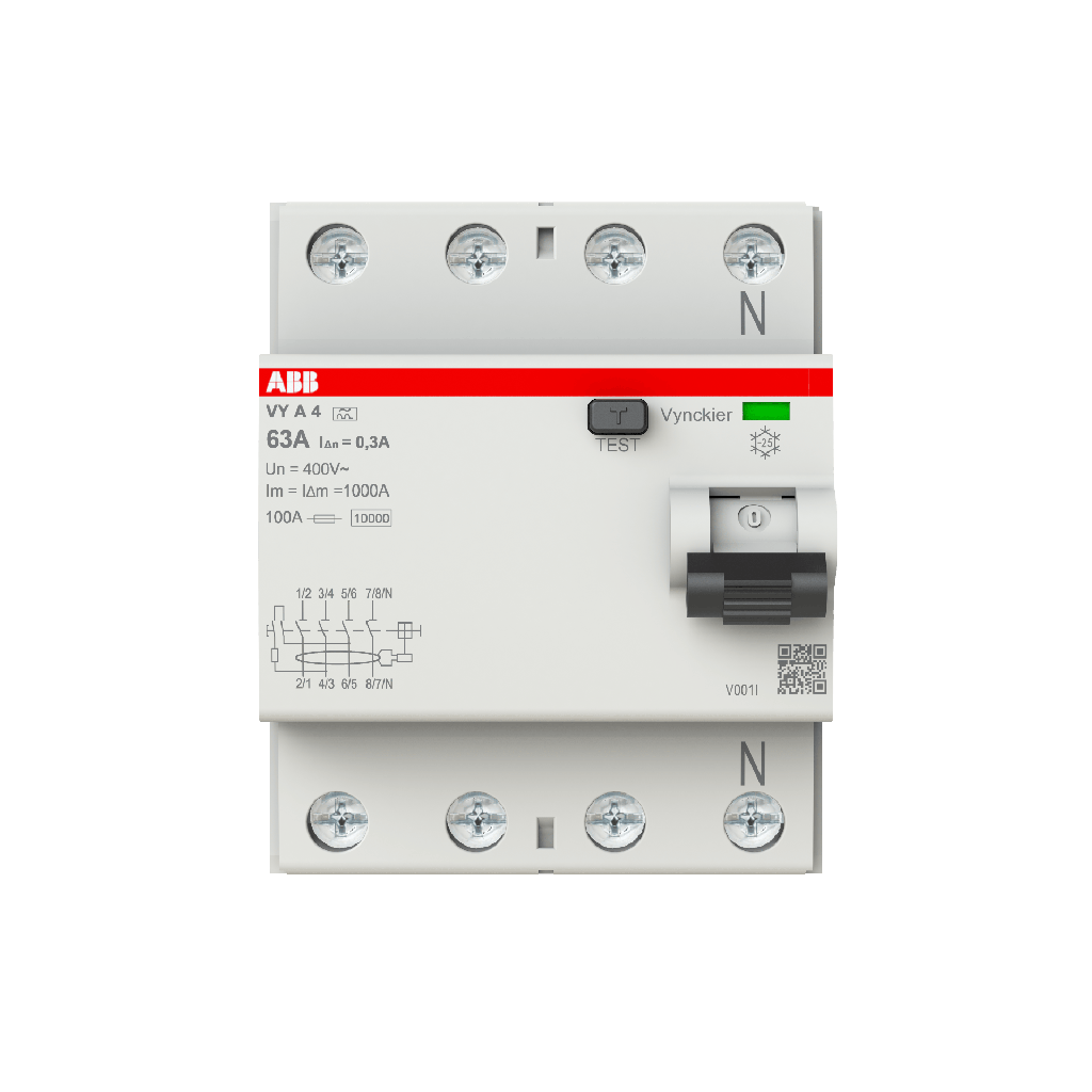 Differentieel 4p 63A 300mA