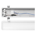 professional waterdicht LED-armatuur voor 1 lamp 1280mm