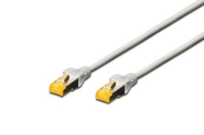 CAT 6A S-FTP Patchkabel AWG  Grijs  0.5 m