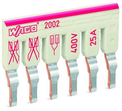 Combinatiebrug 6-voudig Nominaalstroom 25 A 2002-476