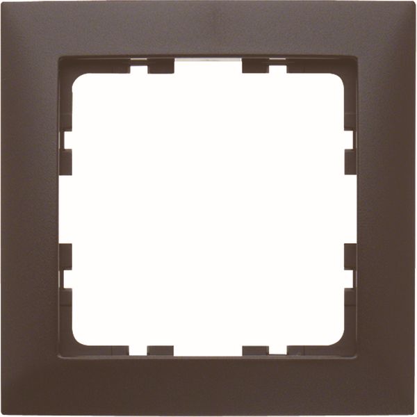 Plaque de recouvrement simple S.1 anthracite mat