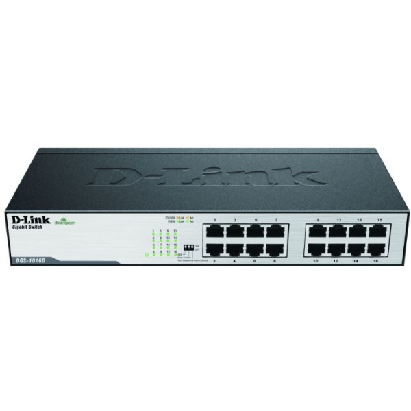 Ethernet switch - 16poorten DGS-1016