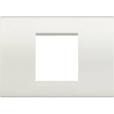 LivingLight-Afdekplaat  large 2 mod wit -  LNA4819BI