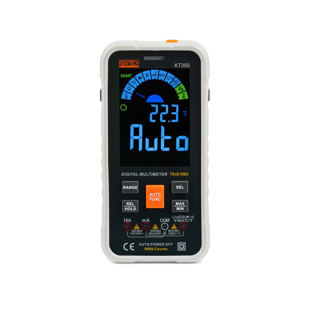 automatische digitale TRMS multimeter met LCD-display