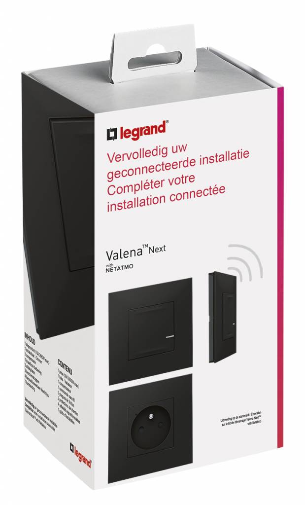 Valena Netatmo Kit d'extension Noir