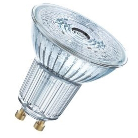 ledlamp GU10 6,9W warm wit