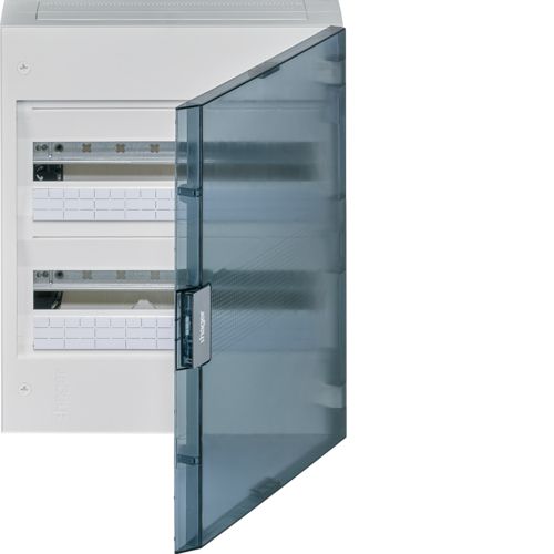 Boîte de distribution Vega 2R 36M Porte transparente