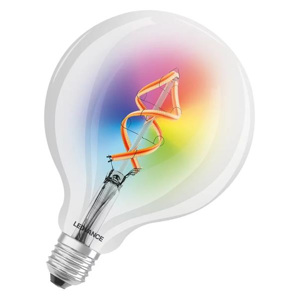 smart wifi filament globe ledlamp E27 4,5W RGBW