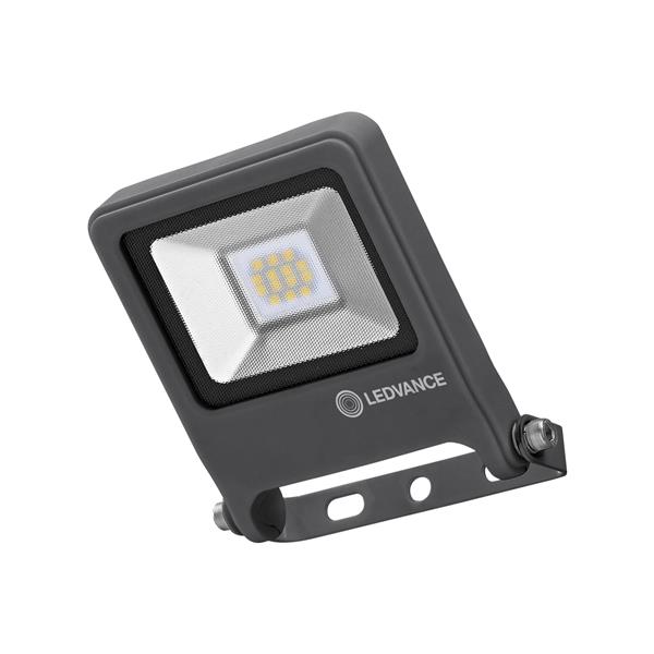 endura LED floodlight donkergrijs  10W warm wit