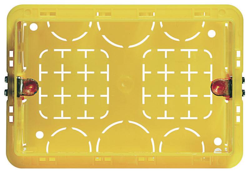 boîte d'encastrement 3 modules maçonnerie