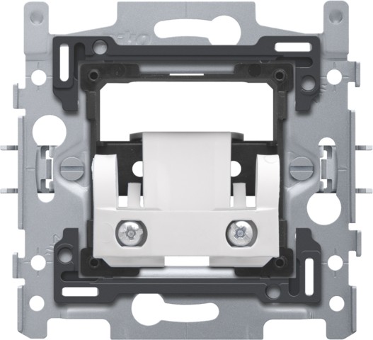 cadre d'encastrement avec soulagement de traction pour plaque aveugle