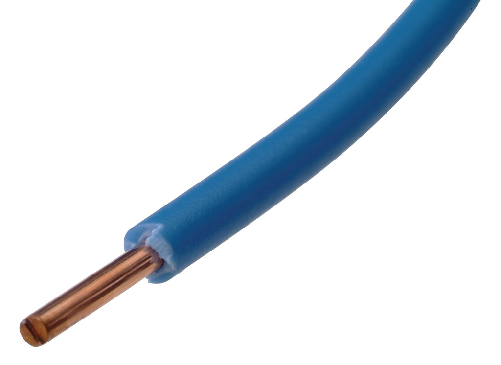 VOB 2,5mm² bleu Eca (100m)