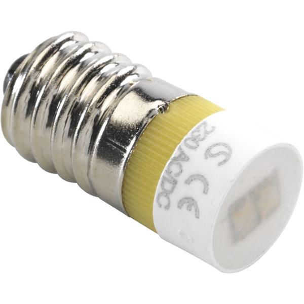 Amber led 220V voor drukknop 6A