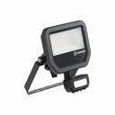 Gen 4 floodlight zwart 17W/11W met sensor warm wit