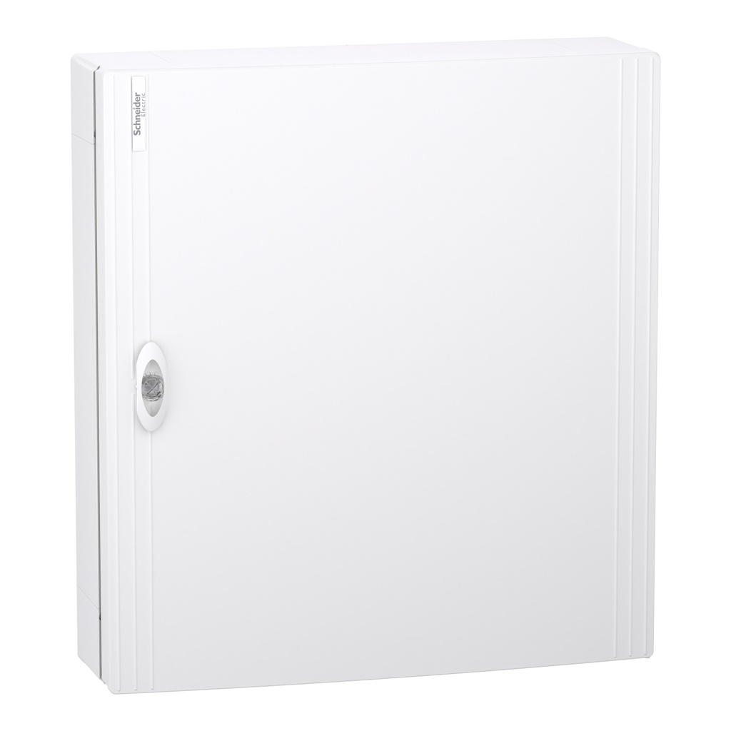 PrismaSeT XS - en saillie - 3 rangées - 24M - porte pleine - blanc