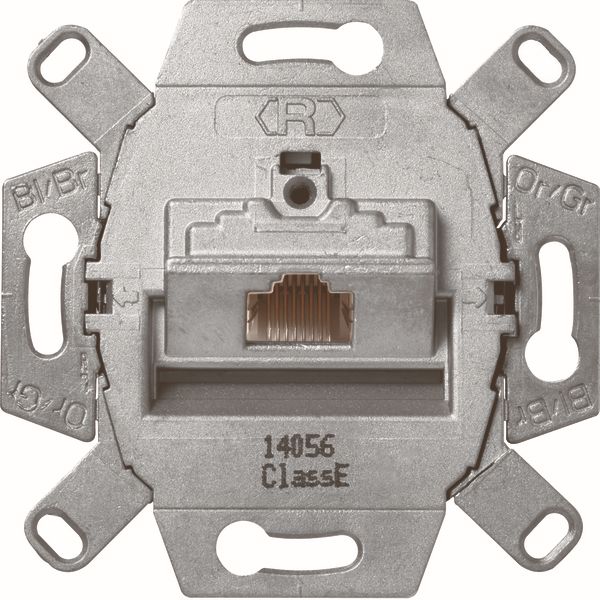 socle 1x RJ45 Cat.6A PoE