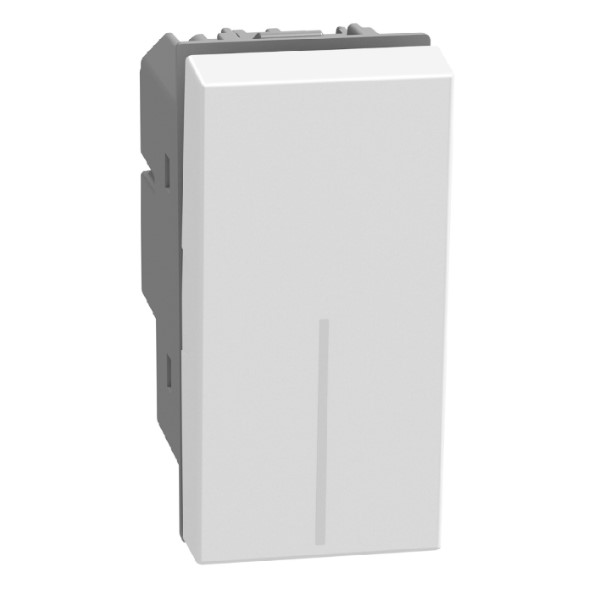 Light Now interrupteur bipolaire 16A 1 module blanc