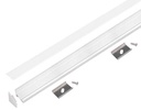 profilé LED en aluminium incliné (1m)