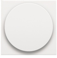 [NIK_154-31003] Centraalplaat, white coated, universele dimmer