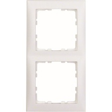 [CBO_10129909] plaque de recouvrement double S.1 blanc polaire mat