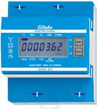 [ELTA_DSZ15D-3X80A] compteur d'énergie kW 3f+n 10/80A 230/400V 4mod calibré