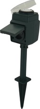 [Z_200840001] Tuinpaal Dubbel stopcontact met timer