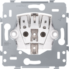 [NIK_170-34400] stopcontact met randaarde en steekklemmen 28,5mm