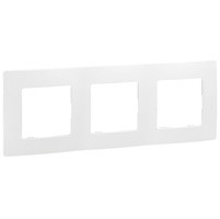 [LEG_665003] Niloé plaque de recouvrement triple Blanc - 665003