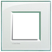 [BTIC_LNA4802KA] Afdekplaat enkelvoudig LivingLight Aquamarine