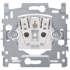 [NIK_170-31300] Stopcontact met insteekklemen, zonder aarding 21m - 170-31300