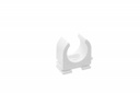 [JSL_204WHITE_10] veerklem 20mm wit (10 stuks)