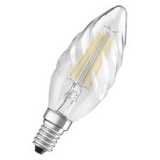 [ORS_4058075434202] ampoule LED E14 4W filament en forme flamme blanc chaud