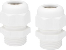 [JSL_BM20WHITE] Presse-étoupe PVC M20 blanc