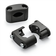 [THO_100825] Colliers de serrage en plastique noir 10-17mm - 5 pièces