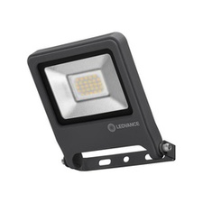 [LED_4058075237940] endura LED floodlight donkergrijs 20W warm wit