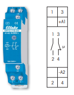 [ELTA_ER12-110-UC] Relais de commande 16A 1 NO/1 NC - ER12-110-UC