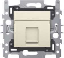 [NIK_100-66155] socle 1x RJ45 STP Cat5 PoE avec kit de finition (100-66155)