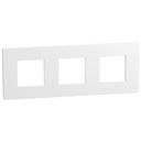 [CBO_YA4802M3WW] Light Now plaque de finition triple 71mm blanc